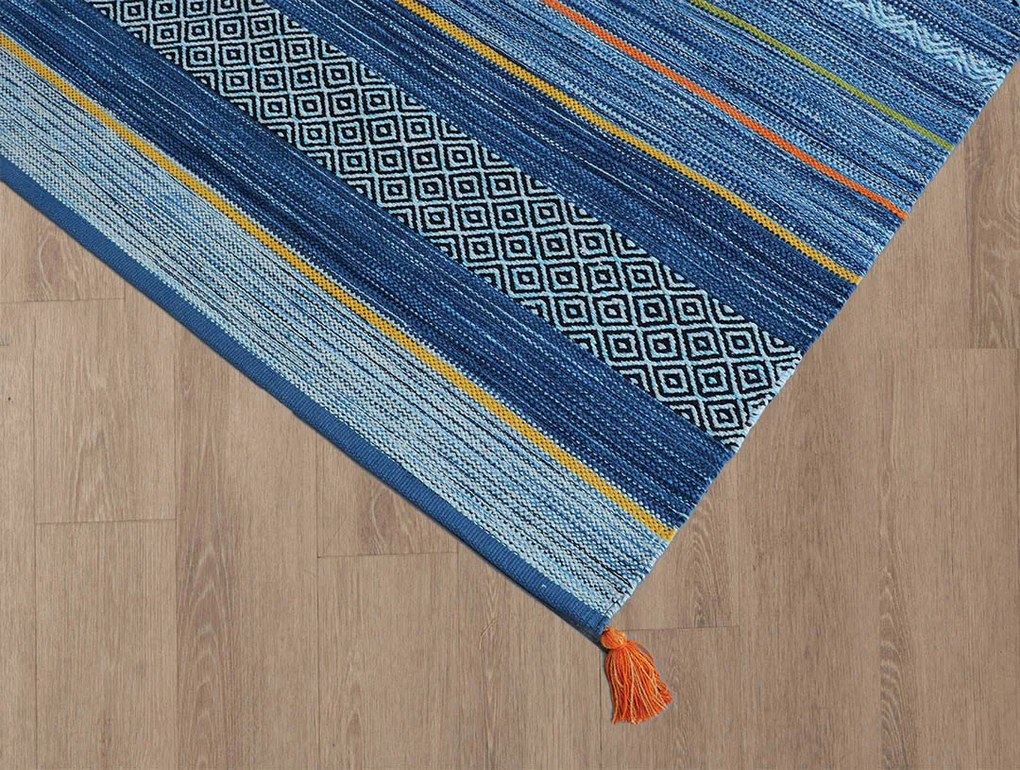 ΧΑΛΙ ANTIQUE KILIM  ΧΕΙΡΟΠΟΙΗΤΟ 7070 BLUE - 160X230  NewPlan - 5-33-AKLM-7070-160X230