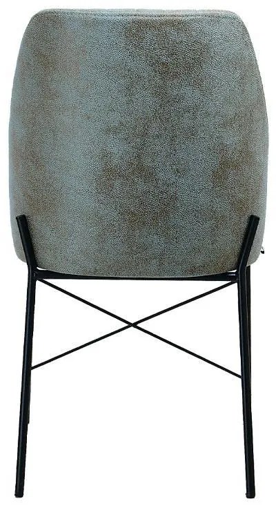 Καρέκλα Τραπεζαρίας Colette Fylliana Γαλάζιο - Καφέ 48x47x83εκ. 2αδα 48x47x83 εκ.