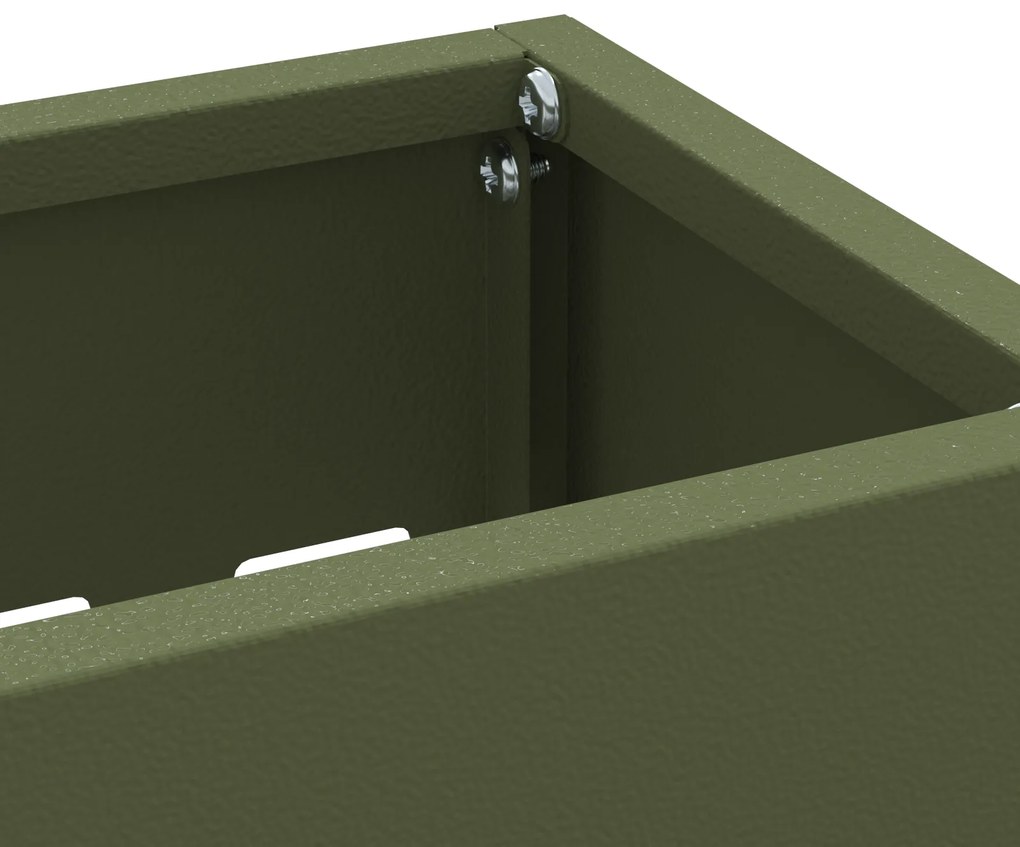 vidaXL Στήριγμα ομπρέλας ελιάς, 28x12x41 εκ., Ατσάλι