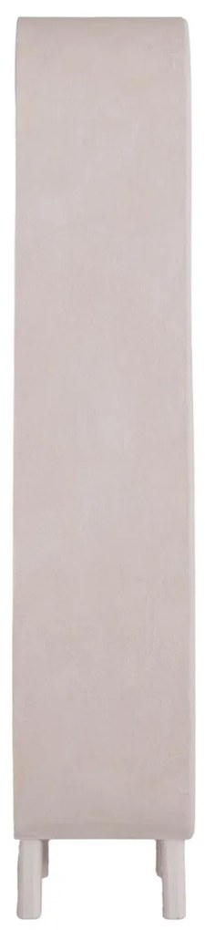 ΡΑΦΙΕΡΑ ΣΕΙΡΑ SANTORINI  MDF ΣΕ ΥΠΟΛΕΥΚΟ ΧΡΩΜΑ 80x38x196Υεκ.