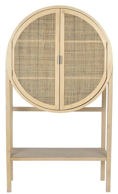 Σκευοθήκη DKD Home Decor Φυσικό Ξυλο παουλόβνια Ξύλο MDF 90 x 40 x 160 cm