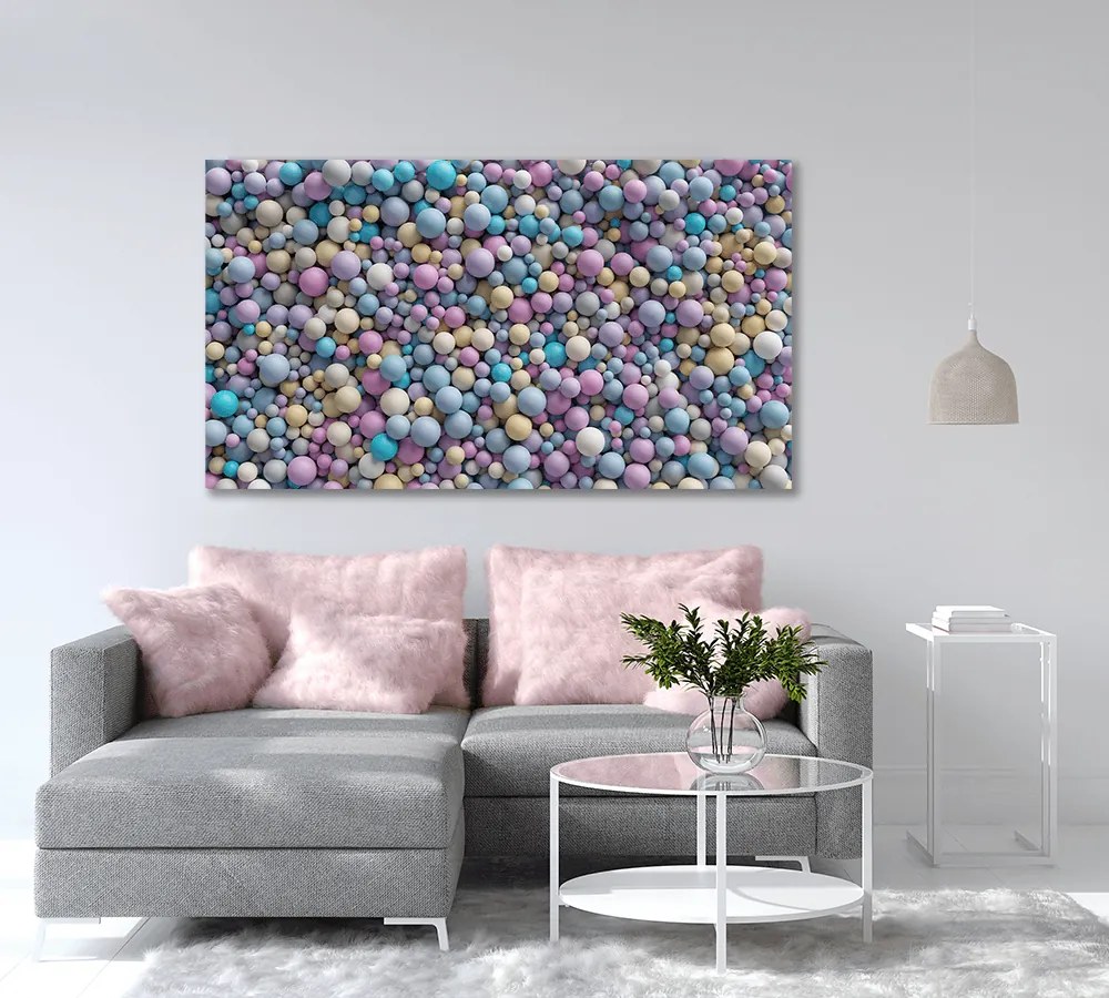 Πίνακας σε καμβά Bubbles KNV1635 45cm x 65cm