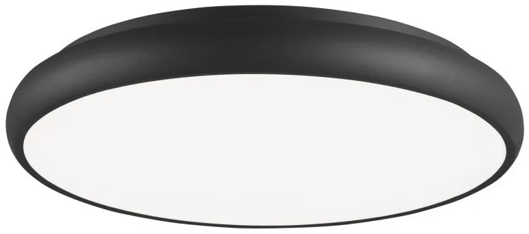 Πλαφονιέρα φωτιστικό οροφής LED Gap σε 3 μεγέθη Nova Luce-8100986-Μαύρο 8100986