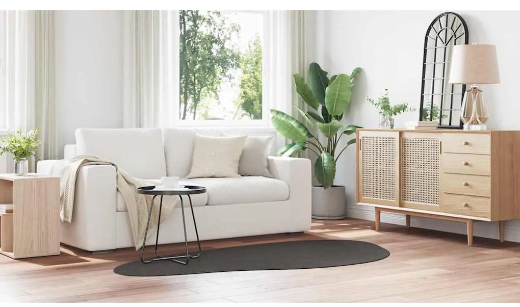 vidaXL Χαλί HUARTE Ανθρακί 100 x 200 cm Πολυεστέρας