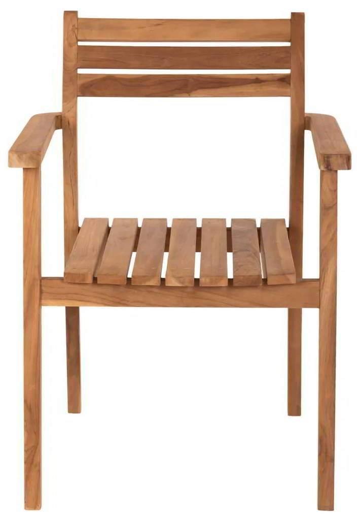 ΠΟΛΥΘΡΟΝΑ ERIETTA ΞΥΛΟ TEAK ΣΤΟΙΒΑΖΟΜΕΝΗ HM9534 ΣΕ ΦΥΣΙΚΟ ΧΡΩΜΑ 60x54x87Y εκ.