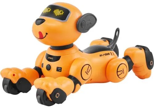 VEVOR RC Robot Dog Toy Talking Dancing Touch &amp; Voice Remote Control Programmable