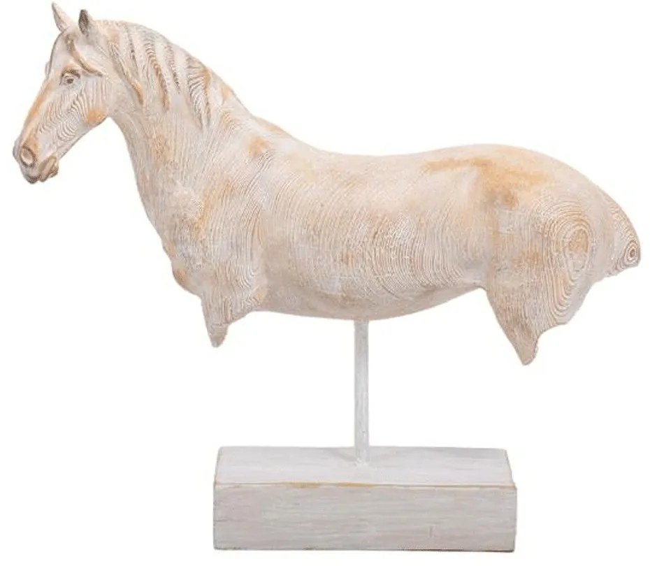 Διακοσμητικό Αντικείμενο Horse 276-223-007 35x10x30cm Multi Polyresin