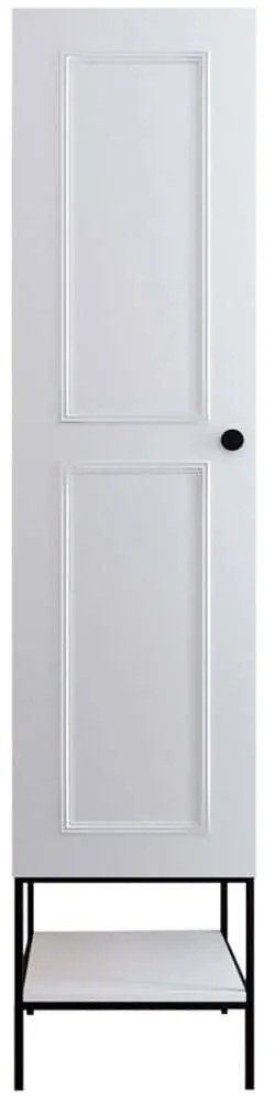 Ντουλάπα Μονόφυλλη Martin 801CMY3434 42x50x200cm White Μονόφυλλη