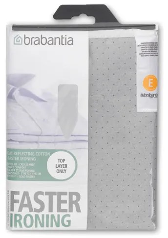 Κάλυμμα τραπεζιού σιδερώματος Brabantia E 90300170, 135x49 cm, 2 mm, Unisex σχήμα, Μεταλλικό