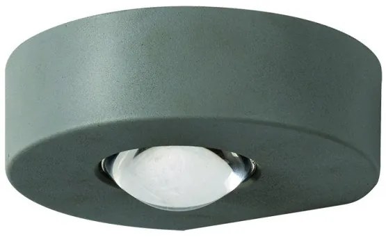 Απλίκα Φωτιστικό Τοίχου LED 9W IP54 3000K Σκούρο Γκρι E278 Zambelis-E278-Ανθρακί E278