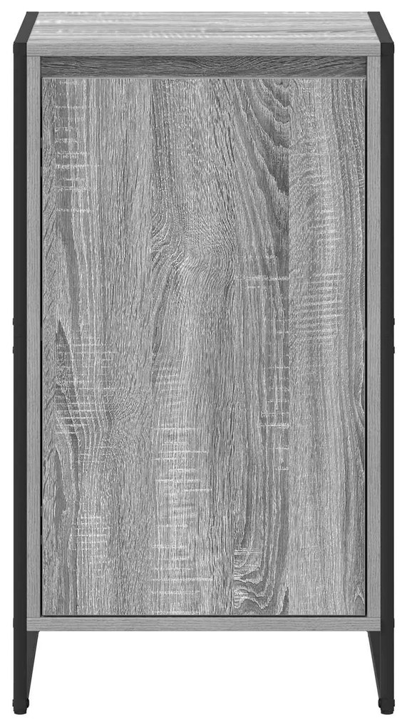 vidaXL Πλαϊνό γραφείο Γκρίζο Σονομα 43 x 36 x 75,5 εκ.