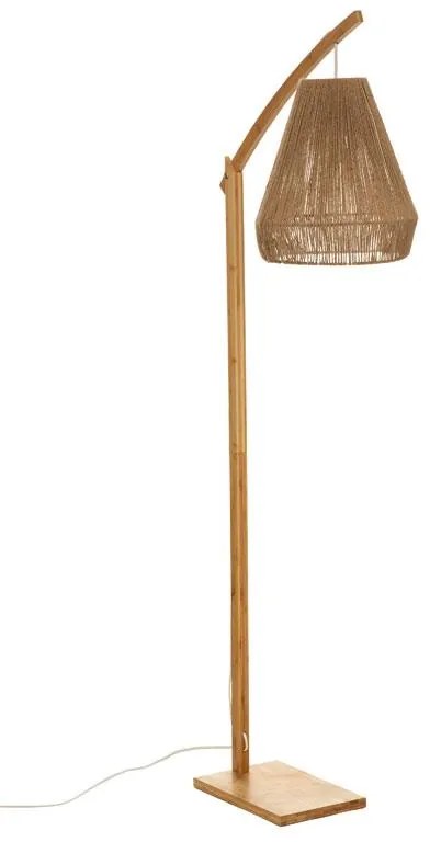 Φωτιστικό δαπέδου Sean Ε27 60W μπαμπού μπεζ 52x30x158εκ 52x30x158 εκ.
