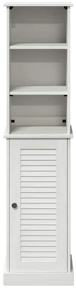 vidaXL Σετ Επίπλων Μπάνιου VIGO Καφέ και Λευκό 37 x 34 x 150 εκ