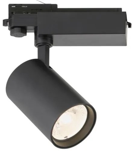 Σποτ Φωτιστικό Ράγας LED IP20 35W 4000K 24 Μοίρες Hercules Viokef 3913-013B-4-S-24 Μαύρο