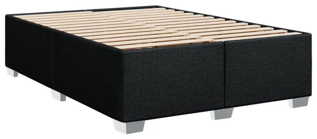 ΚΡΕΒΑΤΙ BOXSPRING ΜΕ ΣΤΡΩΜΑ ΜΑΥΡΟ 160X200 ΕΚ. ΥΦΑΣΜΑΤΙΝΟ 3288248