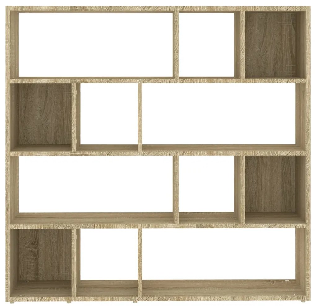 vidaXL Βιβλιοθήκη/Διαχωριστικό Χώρου Sonoma Δρυς 105 x 24 x 102 εκ.