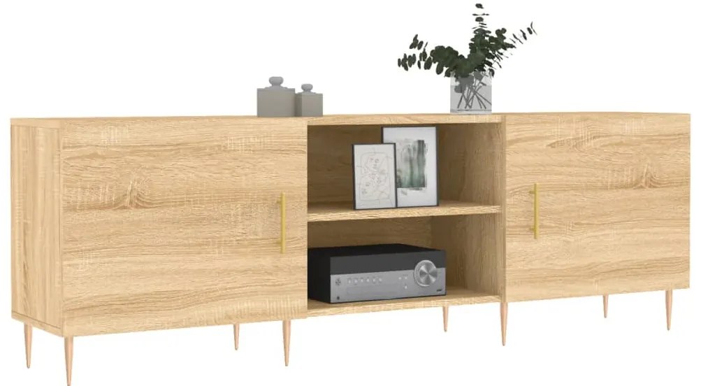 vidaXL Έπιπλο Τηλεόρασης Sonoma Δρυς 150x30x50 εκ. Επεξεργασμένο Ξύλο