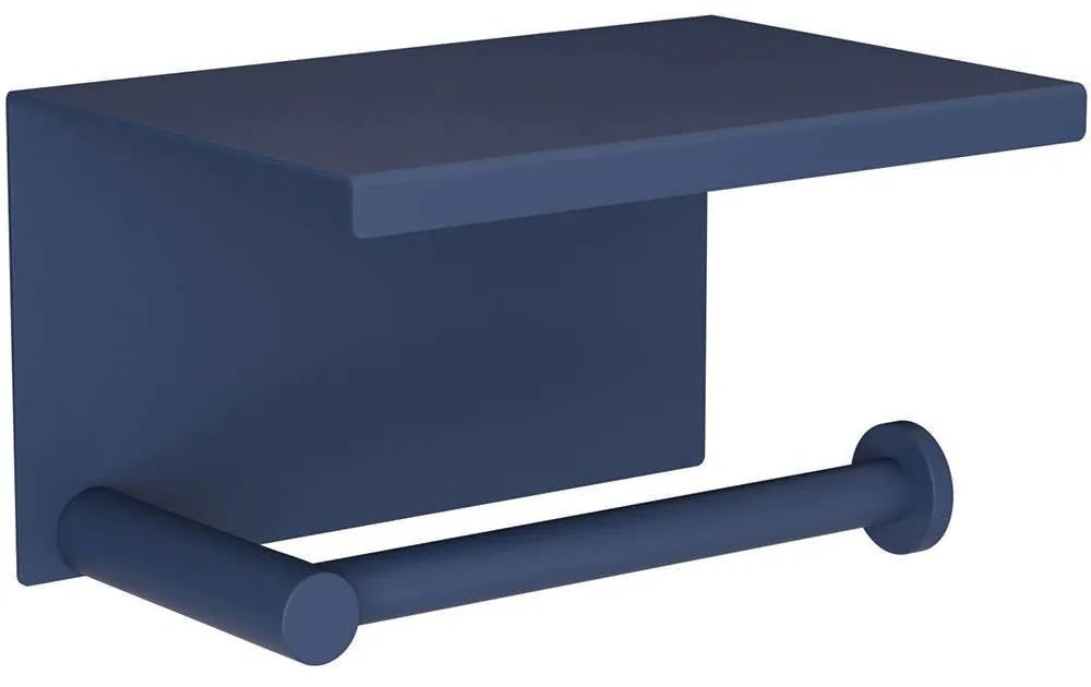 Χαρτοθήκη 108-203 16x11xcm Matt Navy Blue Pam&amp;Co Brass