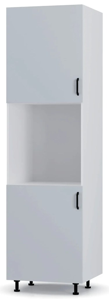 Modest Στήλη Κουζίνας Γκρι 60x57x214cm