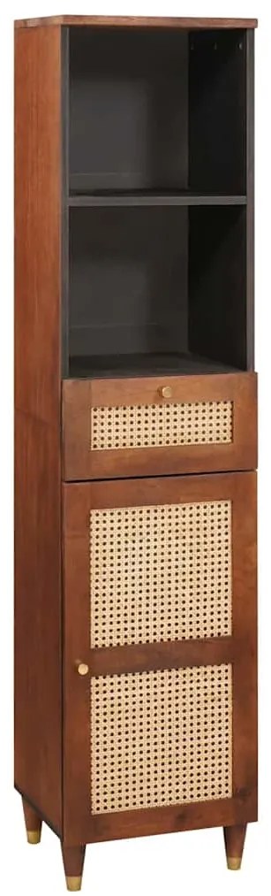 vidaXL Έπιπλα μπάνιου με συρτάρι 3 pcs 38 x 33 x 160 εκ. Στερεό ξύλο μάνγκο