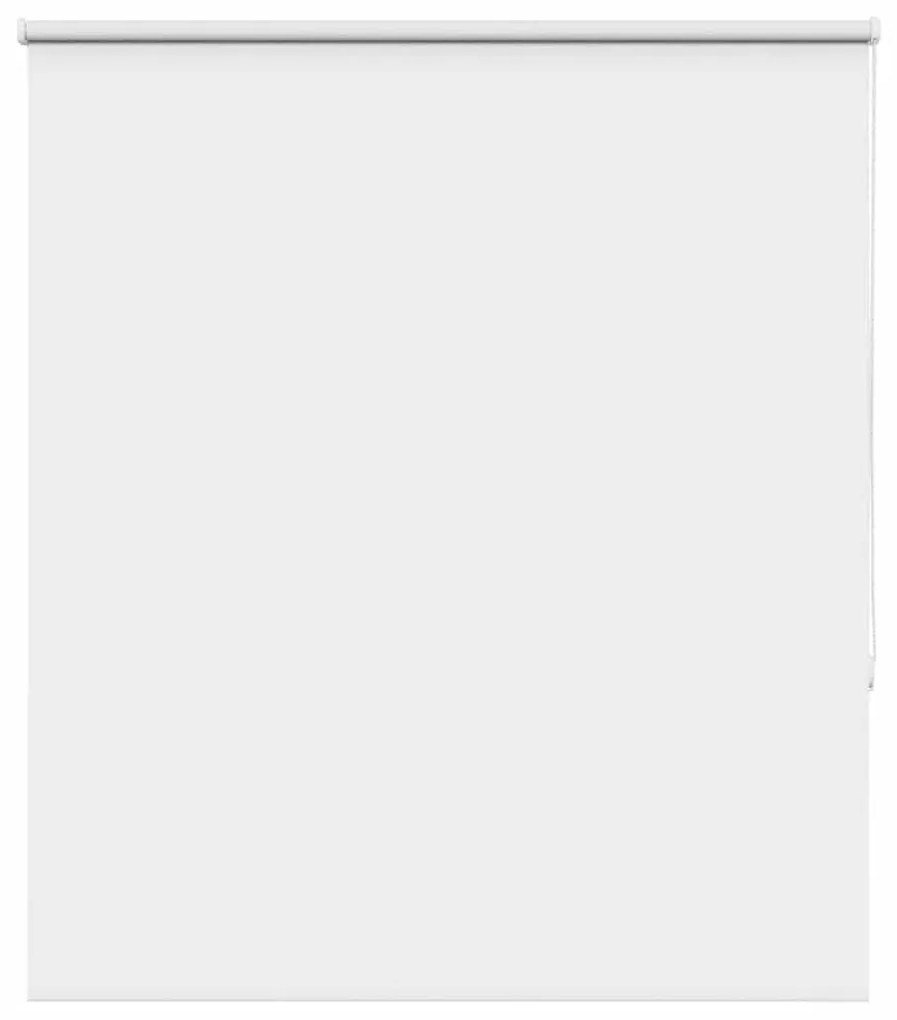 Ρολέρ Μπλακάουτ Λευκό 130x130 εκ. Πλάτος υφάσματος 126,6 εκ. - Λευκό