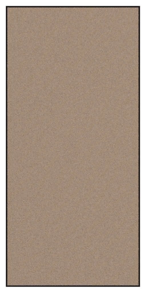 vidaXL Χαλάκι Εξώπορτας Μπεζ και Μαύρο 120 x 250 cm