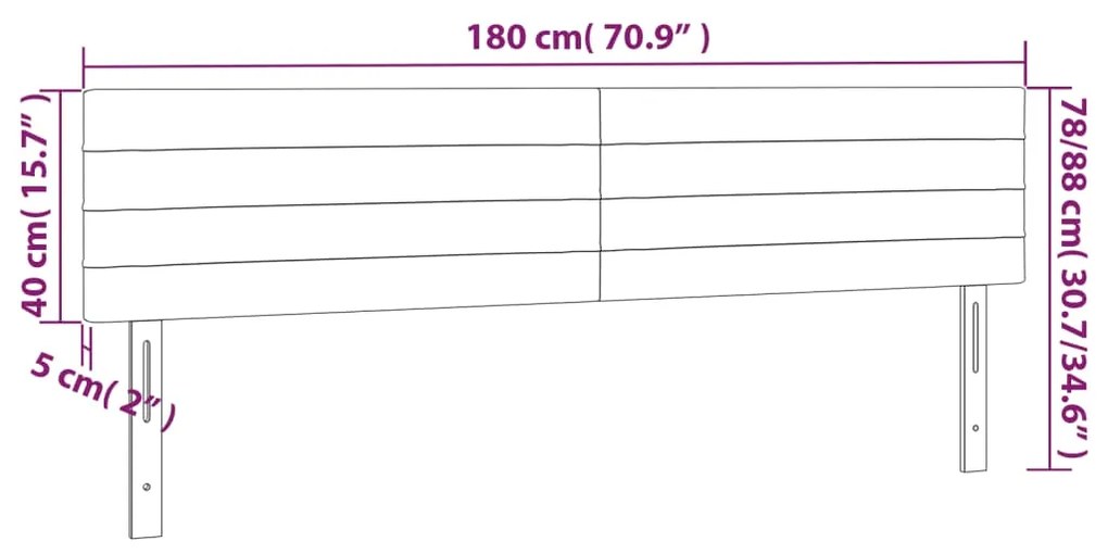 ΚΕΦΑΛΑΡΙΑ ΚΡΕΒΑΤΙΟΥ 2 ΤΕΜ. ΑΝ. ΓΚΡΙ 90X5X78/88 ΕΚ. ΒΕΛΟΥΔΙΝΟ 351221