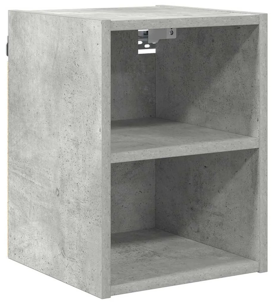 vidaXL Κρεμαστό ντουλάπι Σκυρόδεμα Γκρι 30 x 29,5 x 40 εκ.