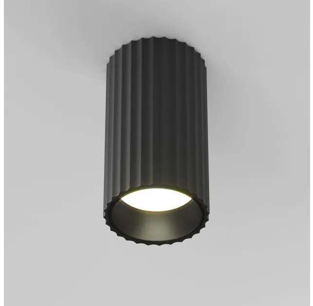 Σποτ Φωτιστικό Οροφής 1xGU10 Μαύρο Downlight Calipso C106CL-01-GU10-B Maytoni C106CL-01-GU10-B