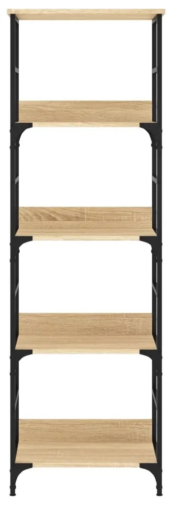 vidaXL Βιβλιοθήκη Sonoma Δρυς 50x33x153 εκ. Επεξεργασμένο Ξύλο