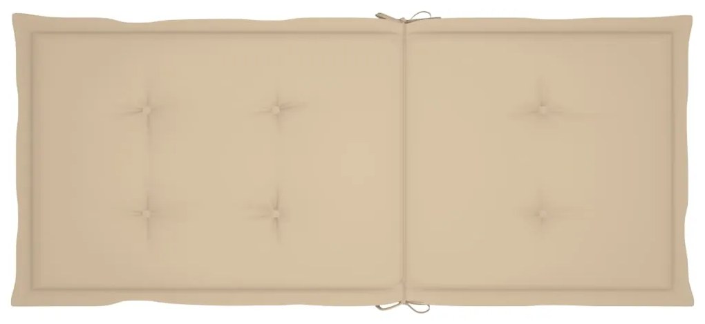 vidaXL Πολυθρόνα Kουνιστή Μπαμπού με Μαξιλάρι