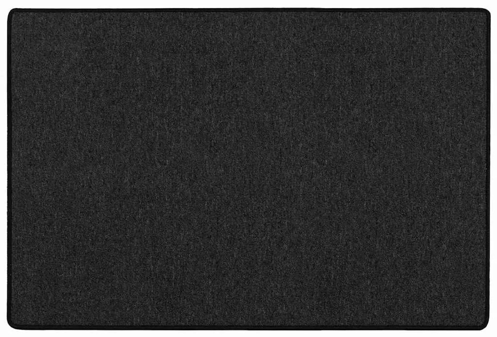 vidaXL Δερμάτινο Χαλί Ανθρακί 100 x 150 cm 100% Πολυπροπυλένιο