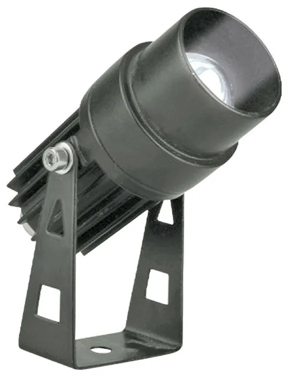 Προβολέας - Σποτ Δαπέδου Carlos 4318300 LED 3W 3200K 53Lm 4,2x11cm Dark Grey Viokef