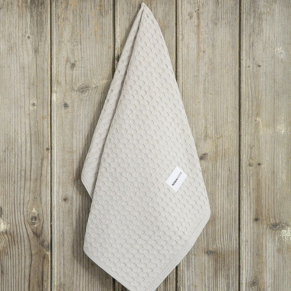 Ποτηρόπανο Πικέ (50x70) Nima Cena Oat Beige