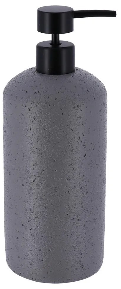 Δοχείο Κρεμοσάπουνου DS-4731000 Polyresin 800ml Grey MRShome Πολυρεσίνη