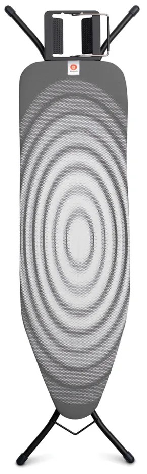 Brabantia 1003339 Σιδερώστρα για Σίδερο Ατμού Σπαστή 124x38cm Titan Oval