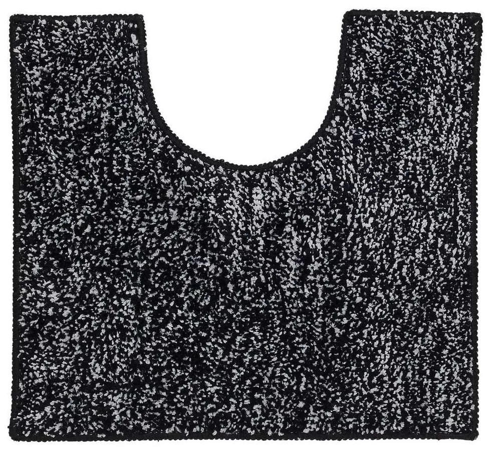 Speckles 45x50 black πατάκι λεκάνης Sealskin