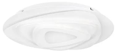 Eglo Palagiano Πλαφονιέρα Οροφής με Ενσωματωμένο LED σε Λευκό χρώμα 30cm 900863