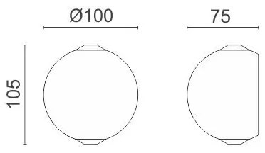 Απλίκα LED 5882