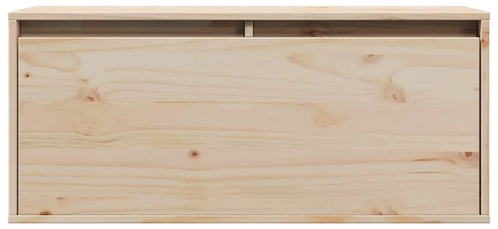 vidaXL Ντουλάπι Τοίχου 80 x 30 x 35 εκ. από Μασίφ Ξύλο Πεύκου