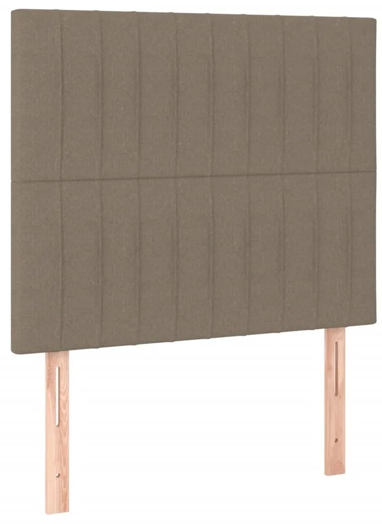 ΚΡΕΒΑΤΙ BOXSPRING ΜΕ ΣΤΡΩΜΑ TAUPE 80X200 ΕΚ. ΥΦΑΣΜΑΤΙΝΟ 3131549