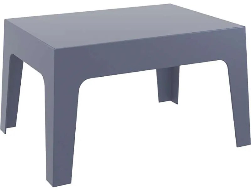 SIESTA BOX DARK GREY ΤΡΑΠΕΖΙ 70Χ50Χ43εκ. ΠΟΛ/ΝΙΟΥ 70Χ50Χ43εκ.20.0124