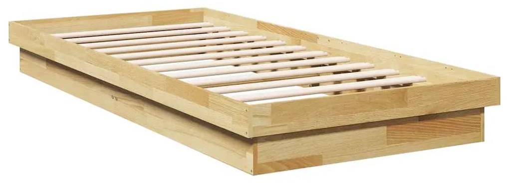 vidaXL Πλαίσιο κρεβατιού χωρίς στρώμα 80x200 cm Ξύλο μασίφ δρυός