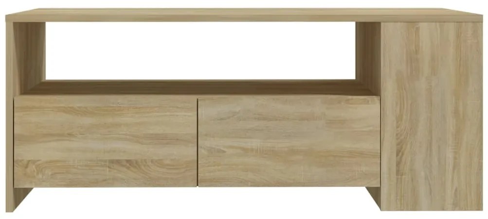 vidaXL Τραπεζάκι Σαλονιού Sonoma Δρυς 102x55x42 εκ. Επεξεργασμένο Ξύλο