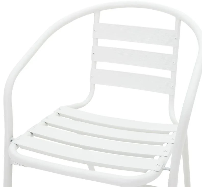 Καρέκλα - Πολυθρόνα Tade μέταλλο λευκό 54x62x74 εκ. 54x58x73 εκ.