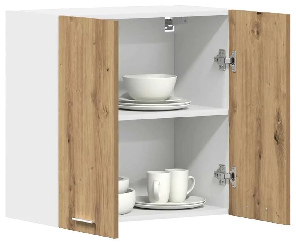 ντουλάπι τοίχου κουζίνας Artisan Oak 60x31x60 cm Επεξεργ. Ξύλο - Καφέ