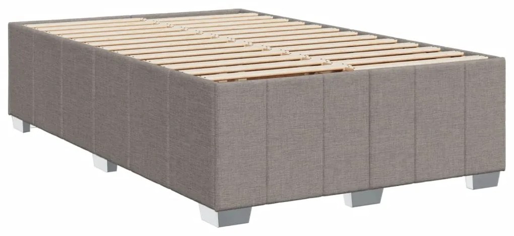 ΚΡΕΒΑΤΙ BOXSPRING ΜΕ ΣΤΡΩΜΑ TAUPE 120X200 ΕΚ. ΥΦΑΣΜΑΤΙΝΟ 3289339