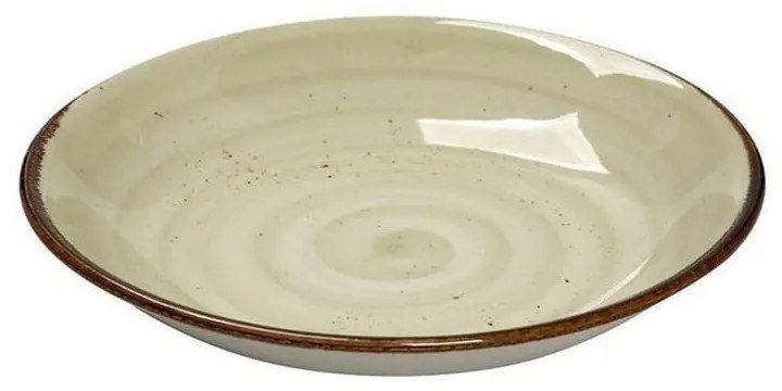 Πιάτο Πορσελάνινο Terra Βαθύ Σετ 6 τμχ Tlh104K6 Φ23,5cm Green Espiel Porcelain