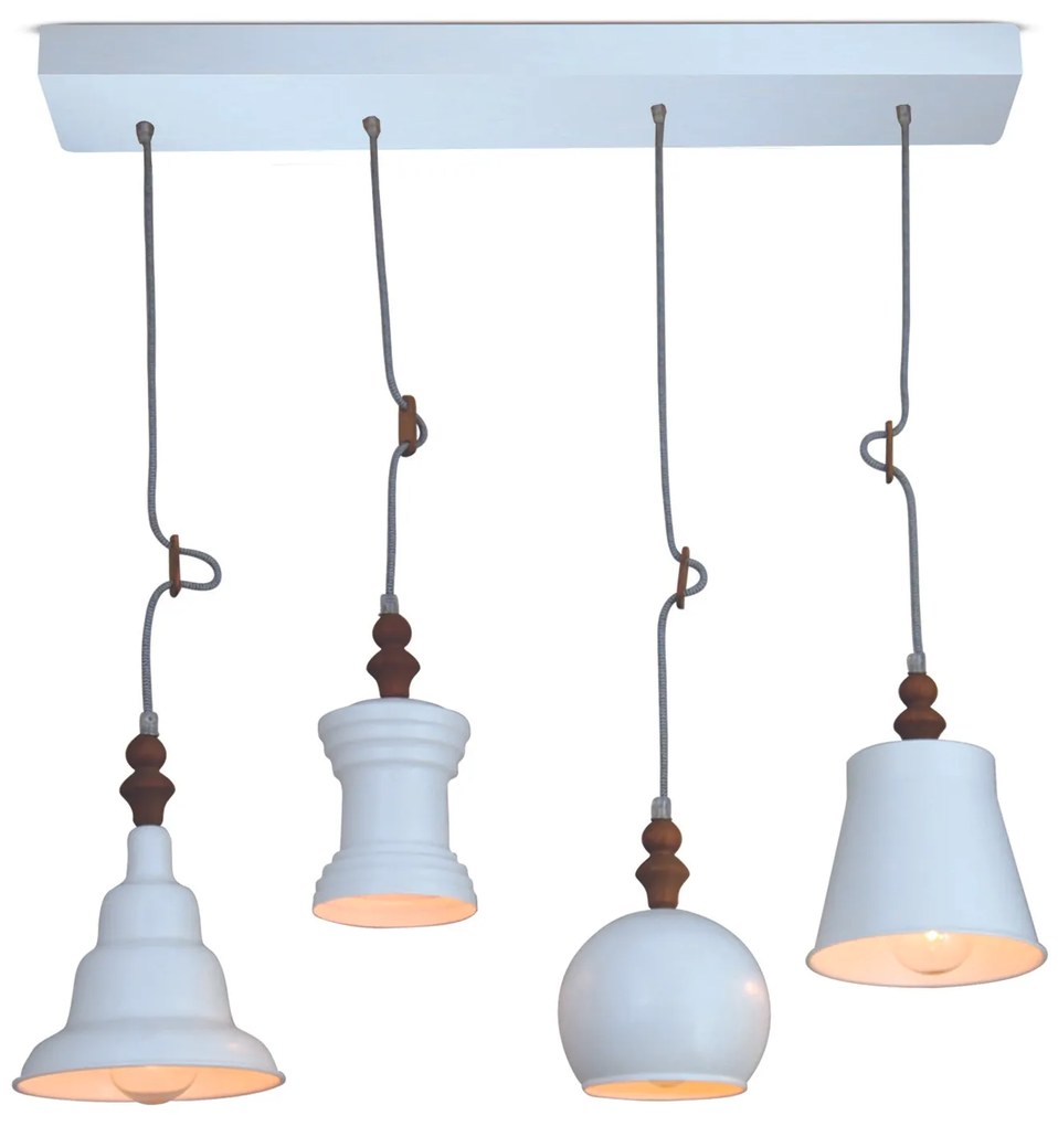 HL-048RS-4P TRIXY WHITE PENDANT