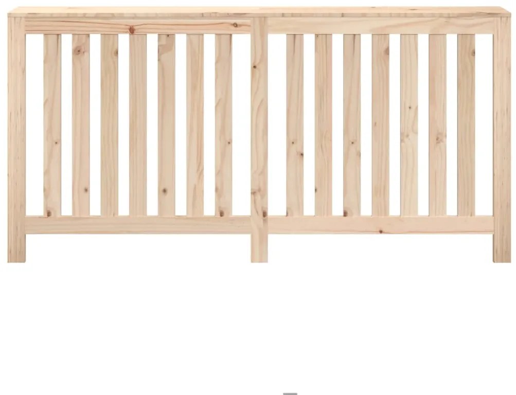 vidaXL Κάλυμμα Καλοριφέρ 169x19x84 εκ. από Μασίφ Ξύλο Πεύκου